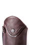 Moretta Lucetta Leather Gaiters - Brown - Top