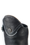 Moretta Lucetta Leather Gaiters - Black -  Top
