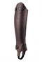 Moretta Lucetta Leather Gaiters - Brown - Front