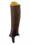 Moretta Lucetta Leather Gaiters - Brown - Side