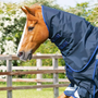 Premier Equine Buster Turnout Rug with Classic Neck Cover 40g in Navy