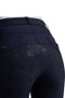 Premier Equine Ladies Pandora Gel Full Seat Breeches in Navy - back detail