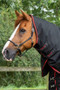 Premier Equine Buster Turnout Rug with Classic Neck Cover 420g in Black - neck cover
