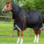 Premier Equine Buster Turnout Rug with Classic Neck Cover 420g in Black