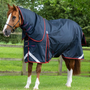 Premier Equine Buster Turnout Rug with Classic Neck Cover 420g in Navy