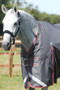 Premier Equine Buster Turnout Rug with Snug-Fit Neck 50g in Grey - no neck