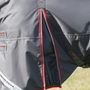 Premier Equine Buster Turnout Rug with Snug-Fit Neck 50g in Grey