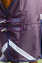 Premier Equine Titan Original Turnout Rug 200g in Purple - chest clips