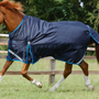 Premier Equine Titan Original Turnout Rug 450g in Navy