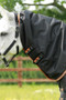 Premier Equine Titan Turnout Rug with Snug-Fit Neck Cover 300g in Black - neck cover