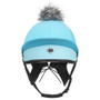 Front of the Charles Owen Harlow JS1 Pro Pastel Riding Helmet In Pastel Blue