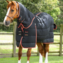 Premier Equine Stable Buster Rug with Neck Cover 200g in Black