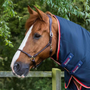 Premier Equine Stable Buster Rug with Neck Cover 200g - Navy