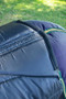 Premier Equine Lucanta Stable Rug with Neck Cover 450g in Navy - lining of wither pad