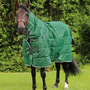 Premier Equine Hydra Stable Rug with Neck Cover 200g in Green