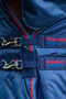 Premier Equine Combo Stable Rug 200g in Navy - chest clips