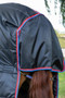 Premier Equine Combo Stable Rug 200g in Black - tail flap