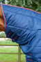 Premier Equine Combo Stable Rug 200g in Navy - neck cover