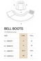 PS of Sweden Bell Boots - Size Guide
