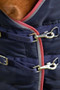 Premier Equine Garissa Stable Rug 200g in Navy - chest clips