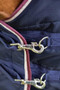 Premier Equine Garissa Stable Rug 100g in Navy - chest clips