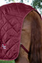 Premier Equine Tuscan Stable Rug 200g in Burgundy - rear rug