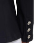 Premier Equine Mens Enzo Competition Jacket in Black - arm cuff