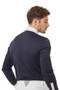 Premier Equine Mens Giulio Long Sleeve Show Shirt in Navy - back