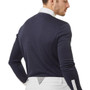 Premier Equine Mens Giulio Long Sleeve Show Shirt in Navy - back