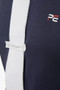 Premier Equine Mens Antonio Short Sleeve Show Shirt in Navy - tie loop