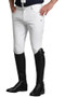 Premier Equine Mens Emilio Gel Knee Breeches in White - front