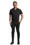 Premier Equine Mens Levanzo Full Seat Gel Breeches in Black - front