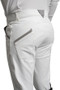 Premier Equine Mens Barusso Gel Knee Breeches in White - back