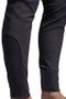 Premier Equine Mens Barusso Gel Knee Breeches in Anthracite Grey - ankle cuff