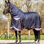 LeMieux Kudos Thermo Layer Turnout Rug 100g in Navy - Lifestyle