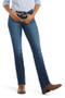 Ariat Ladies R.E.A.L Perfect Rise Abby Straight Leg Jeans in Mackenzie - front