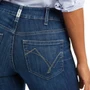 Pocket detail to the Ariat Ladies R.E.A.L Perfect Rise Abby Straight Leg Jeans