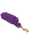 Shires Leadrope With Trigger Clip - Purple