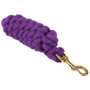 Shires Leadrope With Trigger Clip - Purple