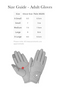 LeMieux Water Resistant Gloves - Size Guide