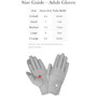 LeMieux Water Resistant Gloves - Size Guide