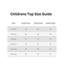 Childrens top size guide