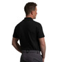 Premier Equine Mens Respiro Riding Polo Shirt in Black - back