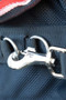 Premier Equine Ionair Ceramic Technology Rug in Black - chest clip
