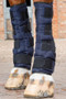 Premier Equine Cold Water Boots in Navy - front