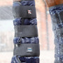 Premier Equine Cold Water Boots in Navy - strap fastening