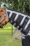 Premier Equine Bi-Polar Magni-Teque Therapy Rug in Black/Grey - neck cover