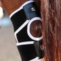 Premier Equine Bi-Polar Magni-Teque Hock Boots in Black - back