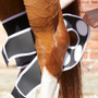 Premier Equine Bi-Polar Magni-Teque Hock Boots in Black - putting boots on