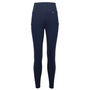 Woof Wear Ladies All Season Full Seat Riding Tights  - Navy - Front